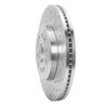631-75008R Drilled/Slotted Brake Rotor [Silver], 1995-2000 Lexus/Toyota/Scion, Position: Front Right - image 2