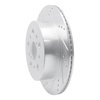 631-75010L Drilled/Slotted Brake Rotor [Silver], 2001-2006 Lexus/Toyota/Scion, Position: Rear Left - image 2