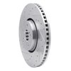 631-75011D Drilled/Slotted Brake Rotor [Silver], 2006-2020 Lexus/Toyota/Scion, Position: Right Front - image 2