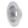631-75016L Drilled/Slotted Brake Rotor [Silver], 2006-2015 Lexus/Toyota/Scion, Position: Rear Left - image 4
