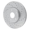 631-75016R Drilled/Slotted Brake Rotor [Silver], 2006-2015 Lexus/Toyota/Scion, Position: Rear Right - image 2