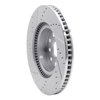 631-75017R Drilled/Slotted Brake Rotor [Silver], Fits Select Lexus/Toyota/Scion, Position: Front Right - image 4
