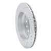 631-75018R Drilled/Slotted Brake Rotor [Silver], 2007-2017 Lexus/Toyota/Scion, Position: Rear Right - image 4