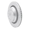 631-75021D Drilled/Slotted Brake Rotor [Silver], 2007-2017 Lexus/Toyota/Scion, Position: Rear Left - image 2