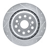 631-75022D Drilled/Slotted Brake Rotor [Silver], 2007-2017 Lexus/Toyota/Scion, Position: Rear Right - image 1