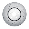 631-75023D Drilled/Slotted Brake Rotor [Silver], 2007-2011 Lexus/Toyota/Scion, Position: Left Front - image 1