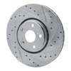 631-75024D Drilled/Slotted Brake Rotor [Silver], 2007-2011 Lexus/Toyota/Scion, Position: Right Front - image 2