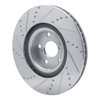 631-75027D Drilled/Slotted Brake Rotor [Silver], 2009-2011 Lexus/Toyota/Scion, Position: Left Front - image 4