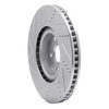 631-75033D Drilled/Slotted Brake Rotor [Silver], 2011-2020 Lexus/Toyota/Scion, Position: Right Front - image 4