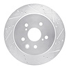 631-75036R Drilled/Slotted Brake Rotor [Silver], 2013-2020 Lexus/Toyota/Scion, Position: Rear Right