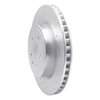 631-75040D Drilled/Slotted Brake Rotor [Silver], Fits Select Lexus/Toyota/Scion, Position: Rear Left - image 2