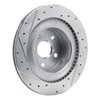 631-75059R Drilled/Slotted Brake Rotor [Silver], Fits Select Lexus/Toyota/Scion, Position: Rear Right - image 4