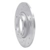 631-76003L Drilled/Slotted Brake Rotor [Silver], 1980-1982 Lexus/Toyota/Scion, Position: Front Left - image 2