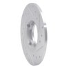 631-76003L Drilled/Slotted Brake Rotor [Silver], 1980-1982 Lexus/Toyota/Scion, Position: Front Left - image 4