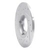 631-76003R Drilled/Slotted Brake Rotor [Silver], 1980-1982 Lexus/Toyota/Scion, Position: Front Right - image 4