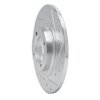 631-76004R Drilled/Slotted Brake Rotor [Silver], 1981-1984 Lexus/Toyota/Scion, Position: Front Right - image 2