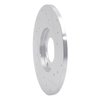 631-76005L Drilled/Slotted Brake Rotor [Silver], 1970-1979 Lexus/Toyota/Scion, Position: Front Left - image 4