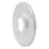 631-76015L Drilled/Slotted Brake Rotor [Silver], 1981-1982 Lexus/Toyota/Scion, Position: Front Left - image 2