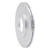 631-76015R Drilled/Slotted Brake Rotor [Silver], 1981-1982 Lexus/Toyota/Scion, Position: Front Right - image 2