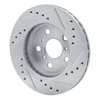 631-76016L Drilled/Slotted Brake Rotor [Silver], 1983-1986 Lexus/Toyota/Scion, Position: Front Left - image 4