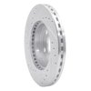 631-76016R Drilled/Slotted Brake Rotor [Silver], 1983-1986 Lexus/Toyota/Scion, Position: Front Right - image 4