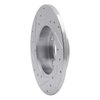 631-76017R Drilled/Slotted Brake Rotor [Silver], 1983-1990 Lexus/Toyota/Scion, Position: Front Right - image 4