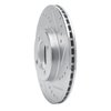 631-76020R Drilled/Slotted Brake Rotor [Silver], 1984-1987 Lexus/Toyota/Scion, Position: Front Right - image 2