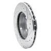 631-76026L Drilled/Slotted Brake Rotor [Silver], 1986-1989 Lexus/Toyota/Scion, Position: Front Left - image 4
