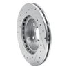 631-76027R Drilled/Slotted Brake Rotor [Silver], 1986-1989 Lexus/Toyota/Scion, Position: Front Right - image 4