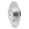 631-76037L Drilled/Slotted Brake Rotor [Silver], 1987-1989 Lexus/Toyota/Scion, Position: Rear Left - image 2