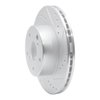 631-76040R Drilled/Slotted Brake Rotor [Silver], 1989-1992 Lexus/Toyota/Scion, Position: Front Right - image 2