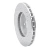 631-76041L Drilled/Slotted Brake Rotor [Silver], 1988-1993 Lexus/Toyota/Scion, Position: Front Left - image 4