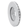 631-76041R Drilled/Slotted Brake Rotor [Silver], 1988-1993 Lexus/Toyota/Scion, Position: Front Right - image 4