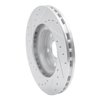 631-76042R Drilled/Slotted Brake Rotor [Silver], 1987-1991 Lexus/Toyota/Scion, Position: Front Right - image 4