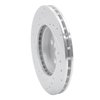 631-76044R Drilled/Slotted Brake Rotor [Silver], 1990-1991 Lexus/Toyota/Scion, Position: Front Right - image 4