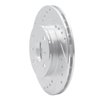 631-76049L Drilled/Slotted Brake Rotor [Silver], 1991-1999 Lexus/Toyota/Scion, Position: Front Left - image 2