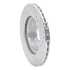 631-76050L Drilled/Slotted Brake Rotor [Silver], 1992-1995 Lexus/Toyota/Scion, Position: Front Left - image 4