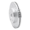 631-76051R Drilled/Slotted Brake Rotor [Silver], 1992-2001 Lexus/Toyota/Scion, Position: Front Right - image 2