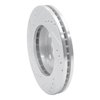 631-76051R Drilled/Slotted Brake Rotor [Silver], 1992-2001 Lexus/Toyota/Scion, Position: Front Right - image 4