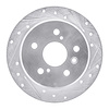 631-76054R Drilled/Slotted Brake Rotor [Silver], 1992-2003 Lexus/Toyota/Scion, Position: Rear Right - image 1