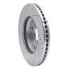 631-76055R Drilled/Slotted Brake Rotor [Silver], 1999-2007 Lexus/Toyota/Scion, Position: Front Right - image 4