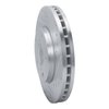 631-76057R Drilled/Slotted Brake Rotor [Silver], 1992-1995 Lexus/Toyota/Scion, Position: Front Right - image 2