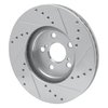 631-76059L Drilled/Slotted Brake Rotor [Silver], 1994-1999 Lexus/Toyota/Scion, Position: Front Left - image 4
