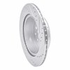 631-76064L Drilled/Slotted Brake Rotor [Silver], 1993-1998 Lexus/Toyota/Scion, Position: Rear Left - image 4