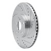 631-76068R Drilled/Slotted Brake Rotor [Silver], 2000-2010 Multiple Makes/Models, Position: Front Right - image 2