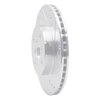 631-76072R Drilled/Slotted Brake Rotor [Silver], 2000-2005 Lexus/Toyota/Scion, Position: Front Right - image 2