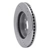 631-76075L Drilled/Slotted Brake Rotor [Silver], 2002-2015 Lexus/Toyota/Scion, Position: Front Left - image 4