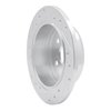 631-76076R Drilled/Slotted Brake Rotor [Silver], 2002-2008 Lexus/Toyota/Scion, Position: Rear Right - image 4