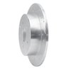 631-76084L Drilled/Slotted Brake Rotor [Silver], 2009-2013 Multiple Makes/Models, Position: Rear Left - image 2