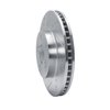 631-76087L Drilled/Slotted Brake Rotor [Silver], 2010-2017 Lexus/Toyota/Scion, Position: Front Left - image 2